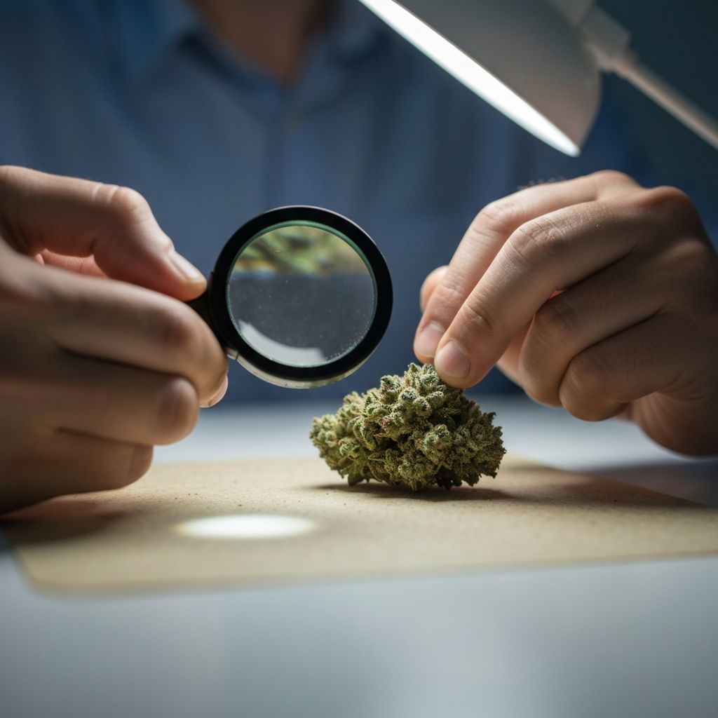 Testes de qualidade de hashish