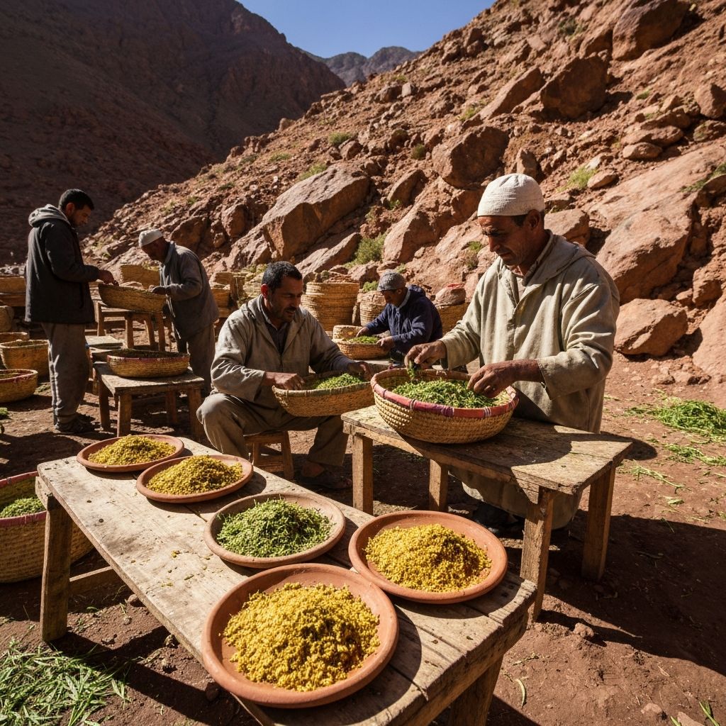 Tradição de hashish Marrocos