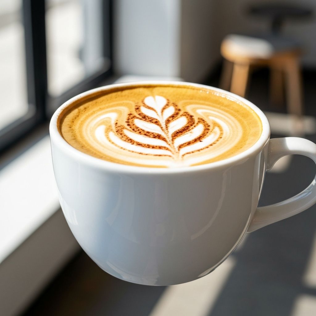 Café Cannabis Cremoso com Espuma de Baunilha - Receita com Cannabis