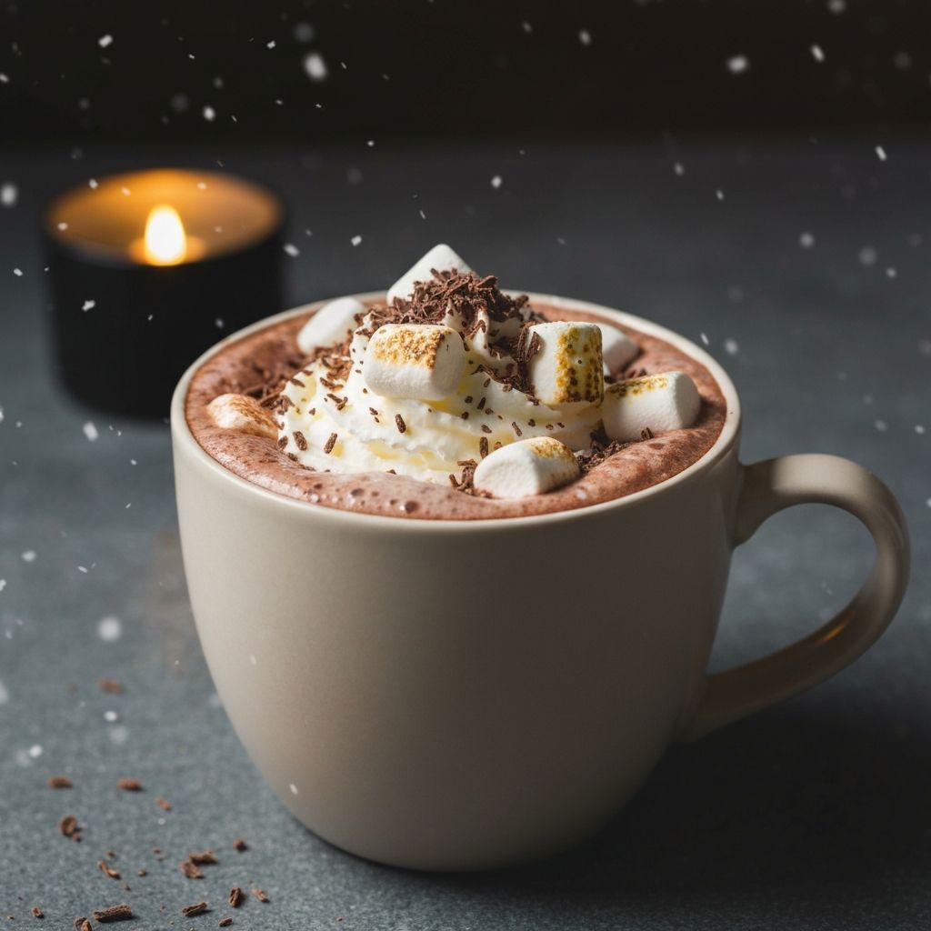 Chocolate Quente Cannabis Gourmet com Marshmallows - Receita com Cannabis